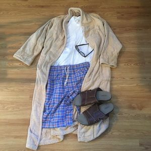 NEW Big Lewbowski Dude Costume Halloween bathrobe